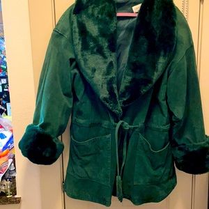 Green Suede Jacket